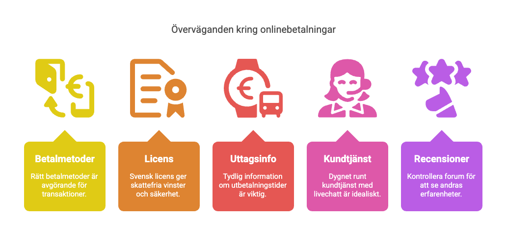 Checklista för Casino med Direkt Utbetalning